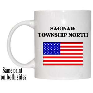   US Flag   Saginaw Township North, Michigan (MI) Mug 