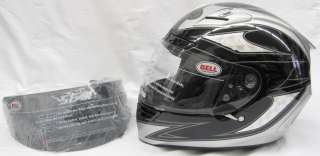 Bell Star Contra Motorcycle Helmet   New   Black MD with Paint Blem 
