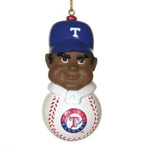  BSS   Texas Rangers MLB Team Tackler Player Ornament (4.5 