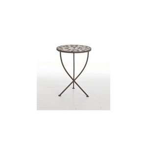  Faulk Short Iron / Mixed Metal Table by Arteriors Home 