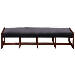  Faustino Chair Factory Vinyl Four Seat Reception Bench 
