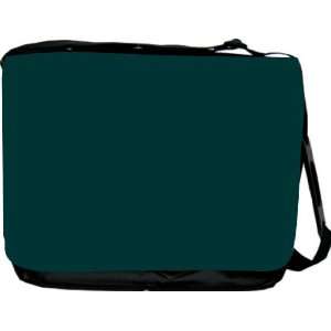  Dark Green Color Design Messenger Bag   Book Bag   School 