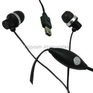  T Mobile G1 / HTC Google Phone Black Stereo Earbuds 