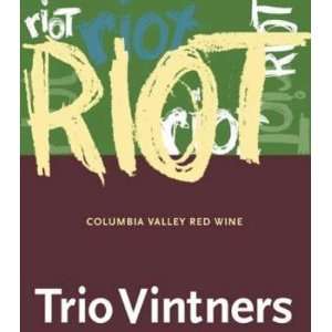  2008 Trio Vintners The Riot Red 750ml Grocery & Gourmet 