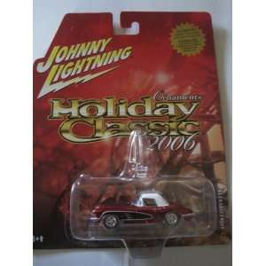   Holiday Classic 2006 Ornament 1958 Corvette Red 