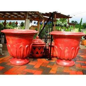  st. jean de fos anduze leaf vase garden planter Patio 