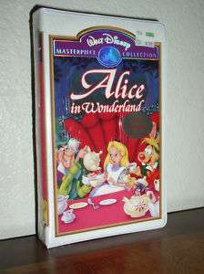 Alice in Wonderland (VHS,NEW,Clam Shell) 012257036039  