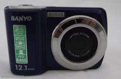 Sanyo VPC S120 12.1 Megapixel Digital Camera, X3 zoom  