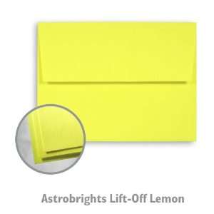  Astrobrights Lift Off Lemon Envelope   250/Box Office 