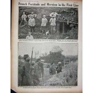  1915 WW1 Poison Gas Masks Soldiers French Trench Artois 