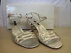 Caparros New Womens Silver Metallic Katherine Strappy Heels 10 M Shoes
