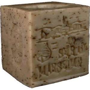 Savon de Marseille (Marseilles Soap)  Mint Soap Exfoliating Cube 150g 