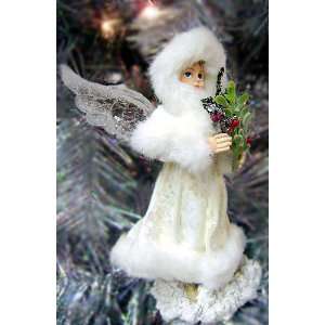  5.5 Natures Story Teller Angel Carrying Foliage 