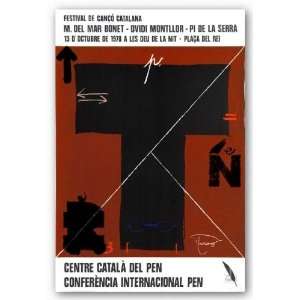  Festival de Canco Catalana by Viladecans 22.5x22 Art 