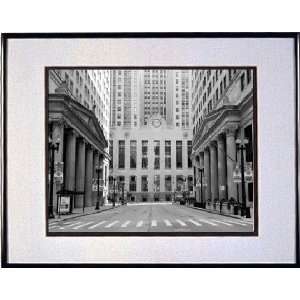  Wide Angle of La Salle Street and CBOT Print