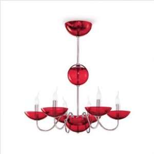  Pomona S6 Chandelier Shade Color Red