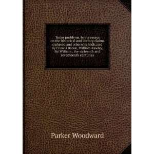   and seventeenth centuries Parker Woodward  Books