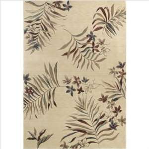  Legacy Ivory Tropical Contemporary Rug Size 23 x 710 