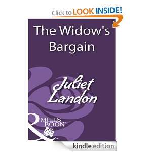 The Widows Bargain Juliet Landon  Kindle Store