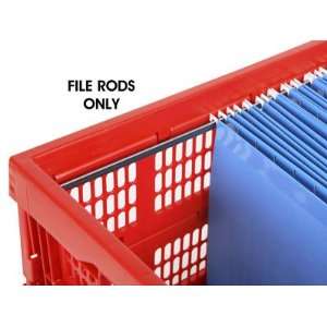  File Rods for Milk Crates