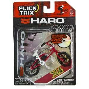  X4 by Haro Flick Trix ~4 BMX Finger Bike w/ DVD Toys 