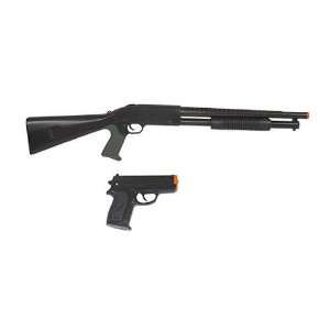  M3 Super Sport Airsoft Air Rifle and Pistol Set Sports 