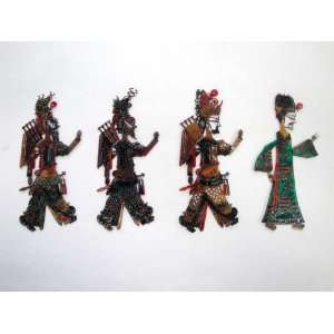  Original 06 Chinese Shadow Leather Puppet Artwork #127  FREE 
