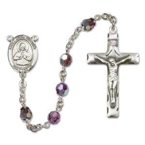  St. John Vianney Amethyst Rosary Jewelry