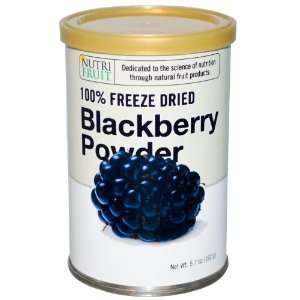  100% Freeze Dried Blackberry Powder, 5.7 oz (162 g 