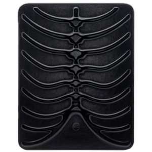  SwitchEasy RibCage Faux Leather Sleeve for iPad (Black 