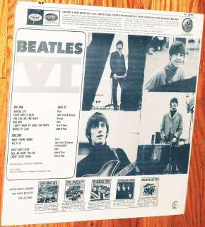 VINYL LP Beatles   Beatles VI / stereo / Capitol ST 2358 / original 