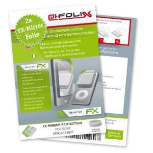 atFoliX FX Mirror Stylish screen protector for Sony HDR XR550VE 
