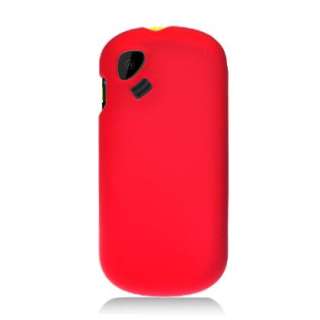 For T Mobile Alcatel Sparq 606A Red Snap on Hard Case Phone Cover 