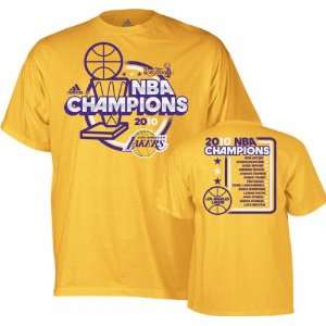   Youth 2010 NBA Finals Champions Roster T Shirt