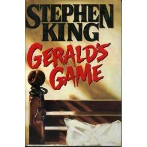 Stephen King Geralds Game Rare Signed Autograph Book   Autographed 