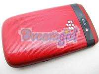 OEM Red Blackberry 9800 Torch Full Housing Case Cover Replacement 