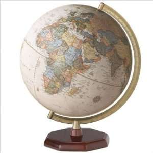  Huron Antique Oceans Globe   12 Dia.