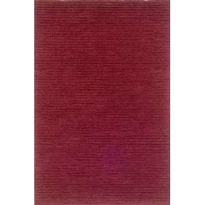  OW Sphinx Bauhaus Dark Red Rug Solid Casual 8 x 10 