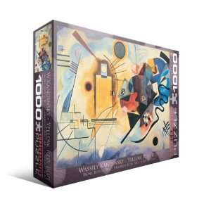  Gelb Rot Blau by Kandinsky 1000 Piece Puzzle Toys & Games