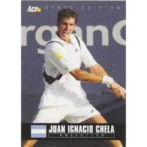  Juan Ignacio Chela Tennis Card