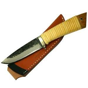  IC Cut   Aogami, Tsuchime, 4.25 in., Oakwood/Rattan Handle 