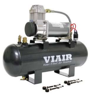 Viair 20007 Heavy Duty 12v 200PSI Air System with 380C Pewter 