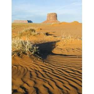  Sand Patterns in Monument Valley Navajo Tribal Park 