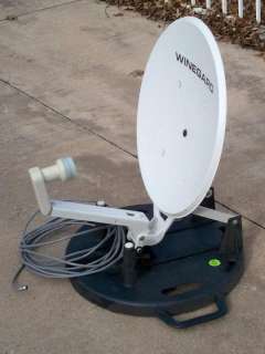 Winegard Portable 18inch Satellite Dish Model RD 9046  