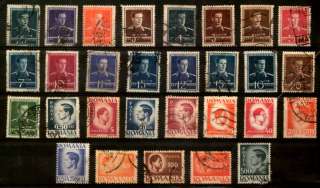 ROMANIA STRONG OLD STAMPS,DEFINITIVE USED 1908/47 ROMANIA,LIQUADATION 