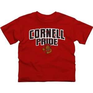  Cornell Big Red Youth State Pride T Shirt   Red Sports 