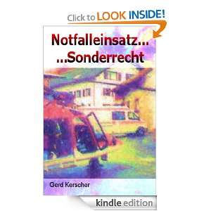   Sonderrecht (German Edition) Gerd Kerscher  Kindle Store
