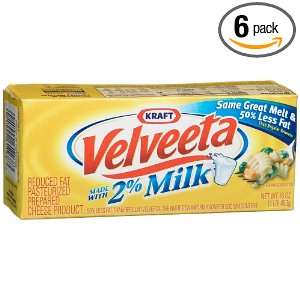 Velveeta, 2 % Milk, 16 Ounce Loaves Grocery & Gourmet Food