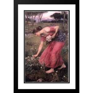   William 28x40 Framed and Double Matted Narcissus