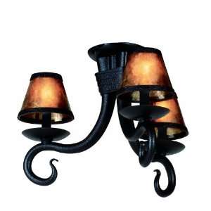 Casablanca Fan Co. Exclusive for Wilderness Three light fixture with 
